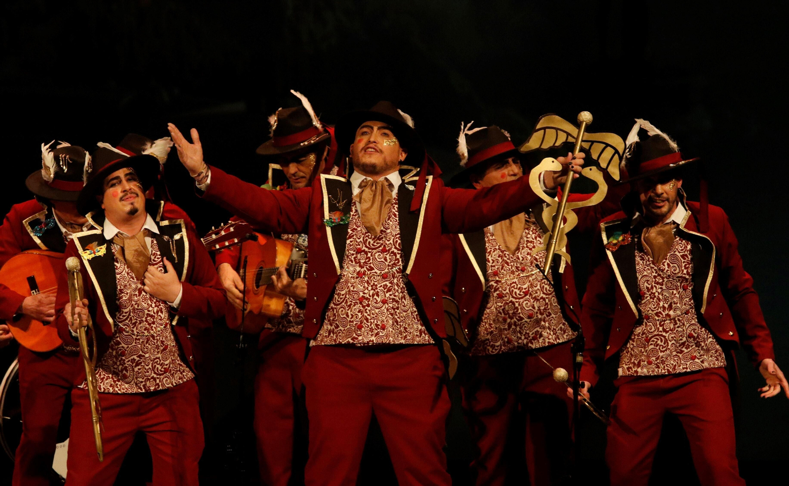 La primer sesión del Concurso de Agrupaciones del Carnaval de Córdoba, en imágenes