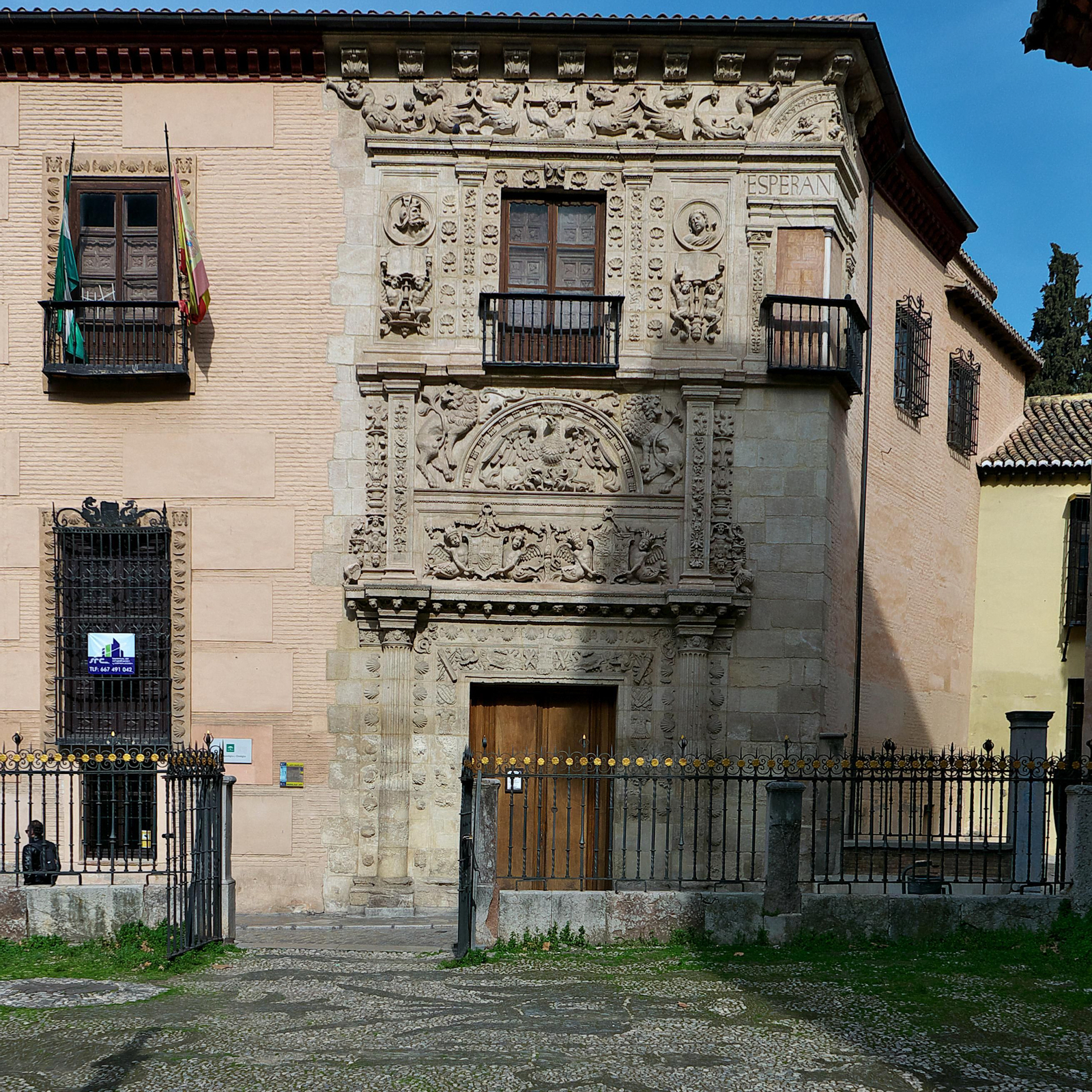Fachada de la Casa Castril