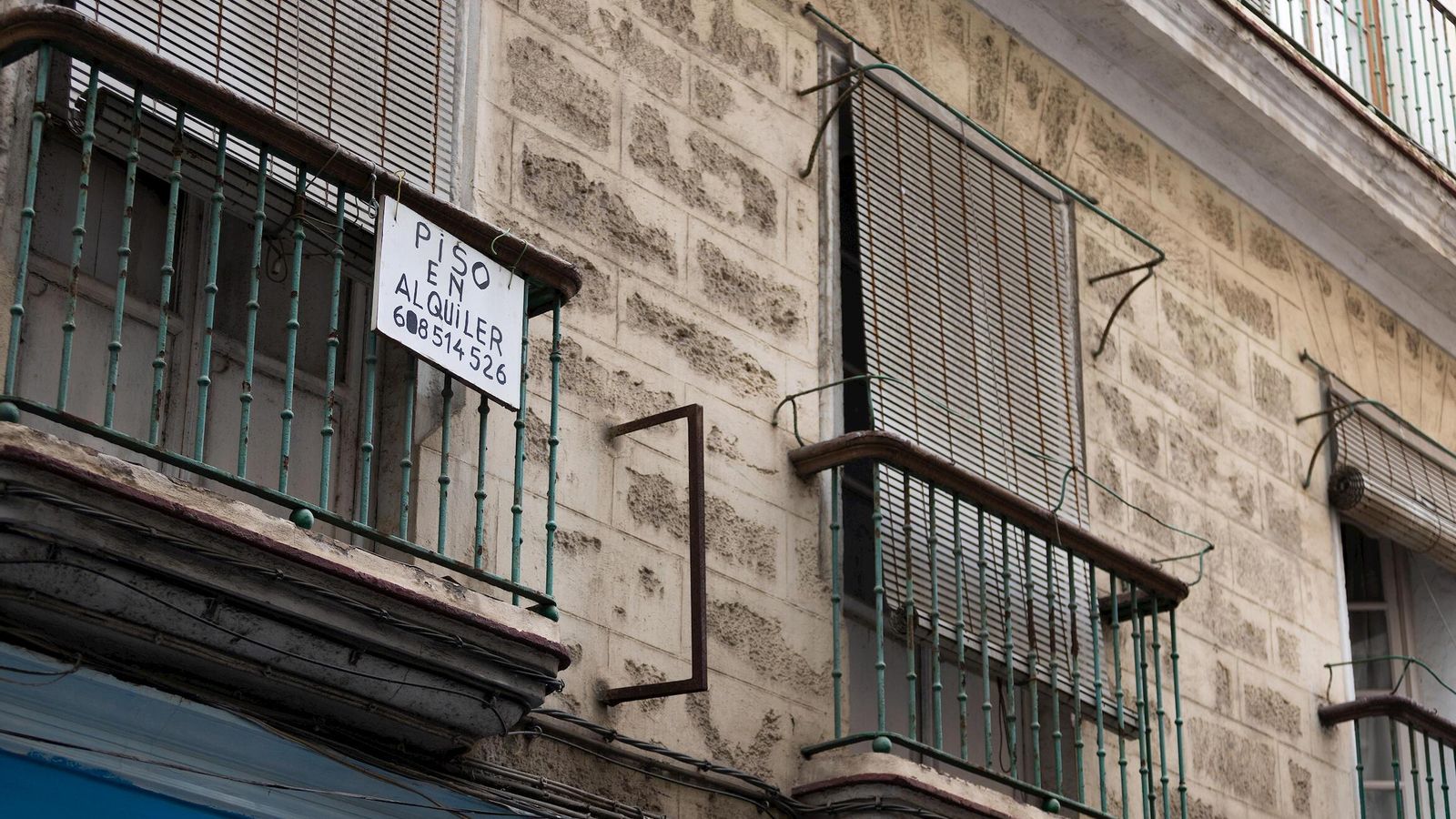 Piso de alquiler en el casco antiguo.