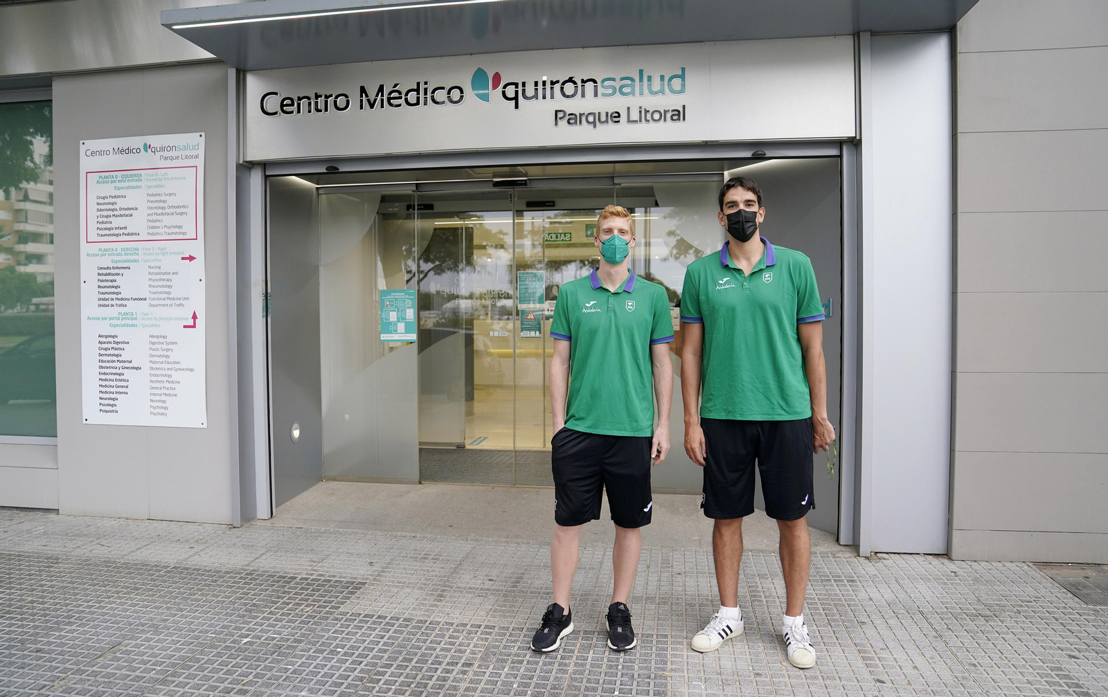 Primeros reconocimientos médicos en el Unicaja Primeros reconocimientos médicos en el Unicaja