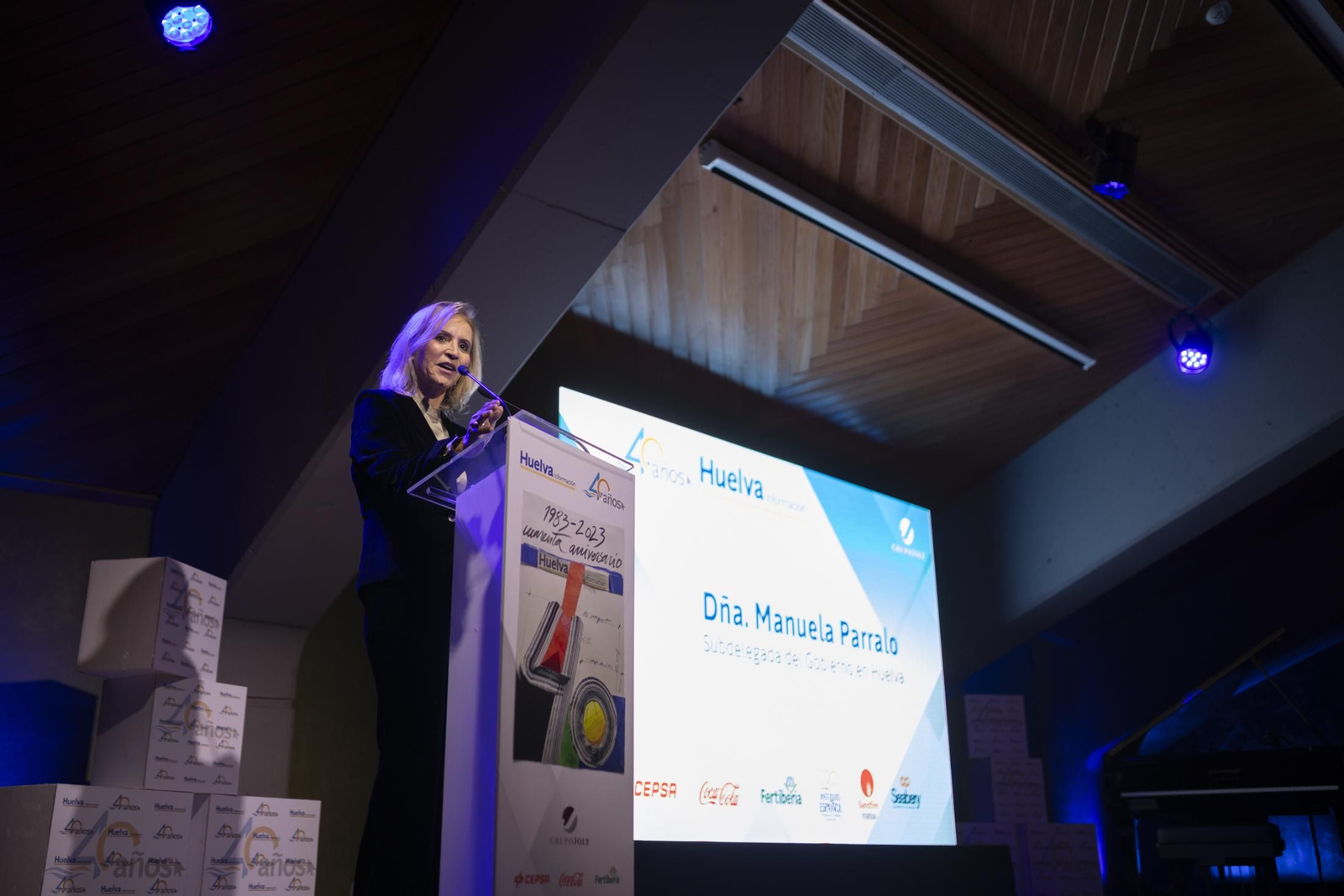 La gala del 40 aniversario de Huelva Información en imágenes