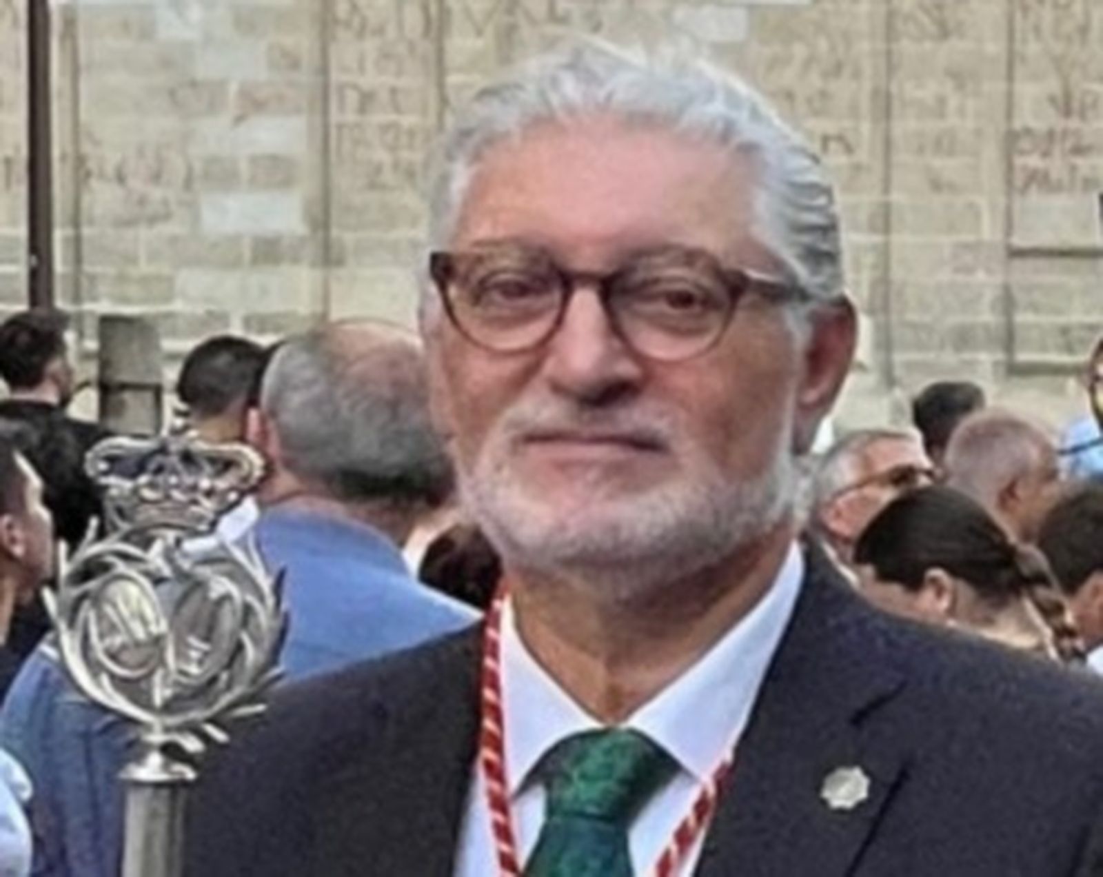 El cofrade Salvador Varea