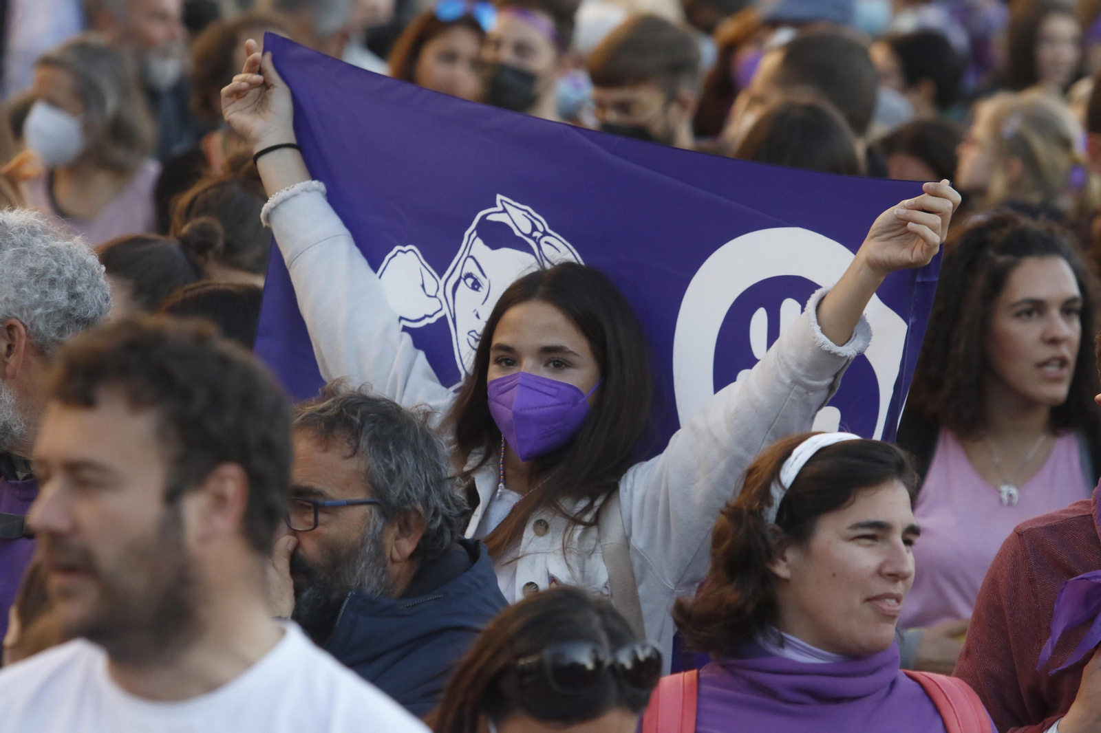 La manifestación del 8M en Córdoba, en fotografías