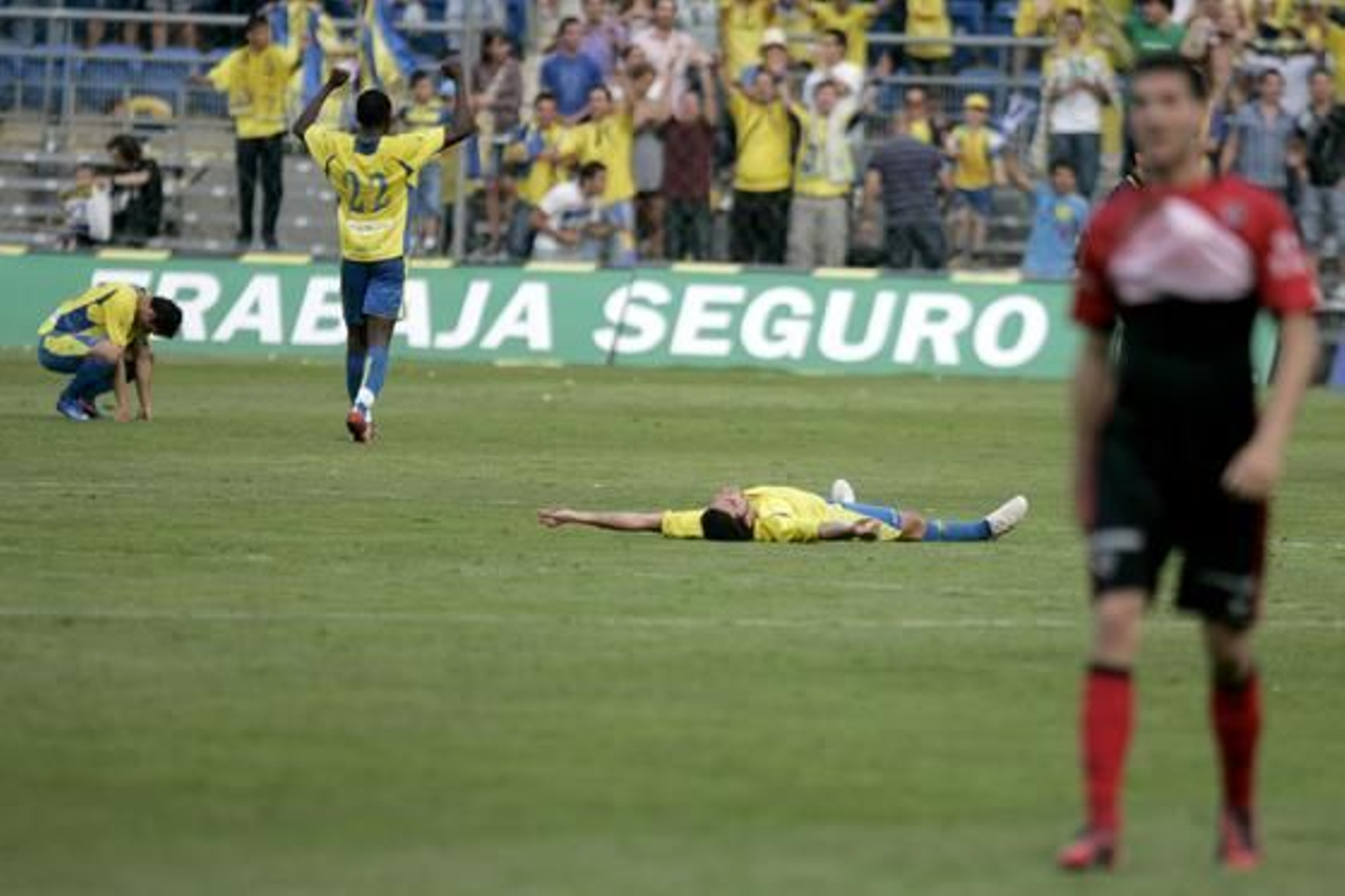Con el pitido final, llegó el éxtasis.

Foto: Jesus Marin
