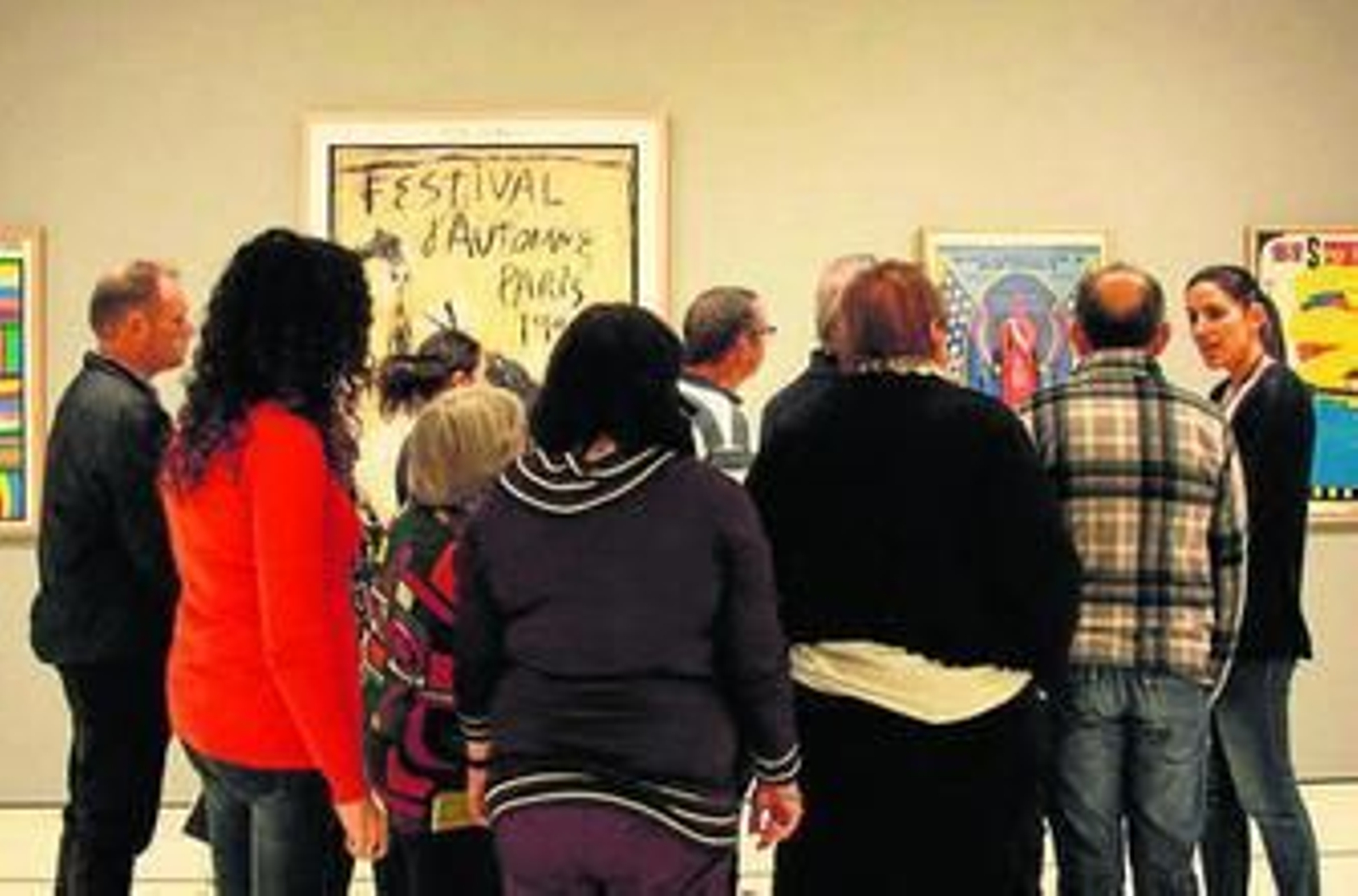 Un momento de la visita al Museo Carmen Thyssen.