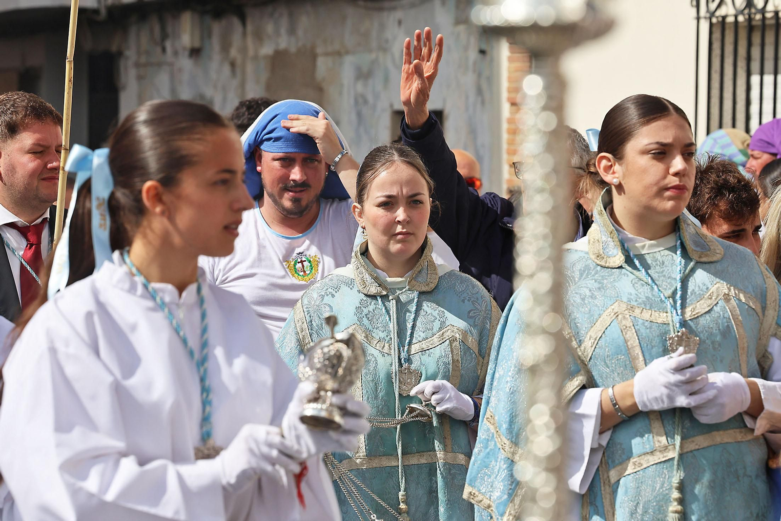 Imágenes de El Resucitado por el barrio de La Hispanidad