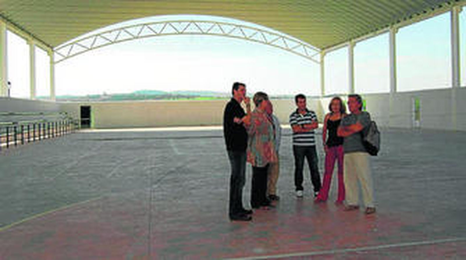 Un aspecto de este equipamiento deportivo municipal.