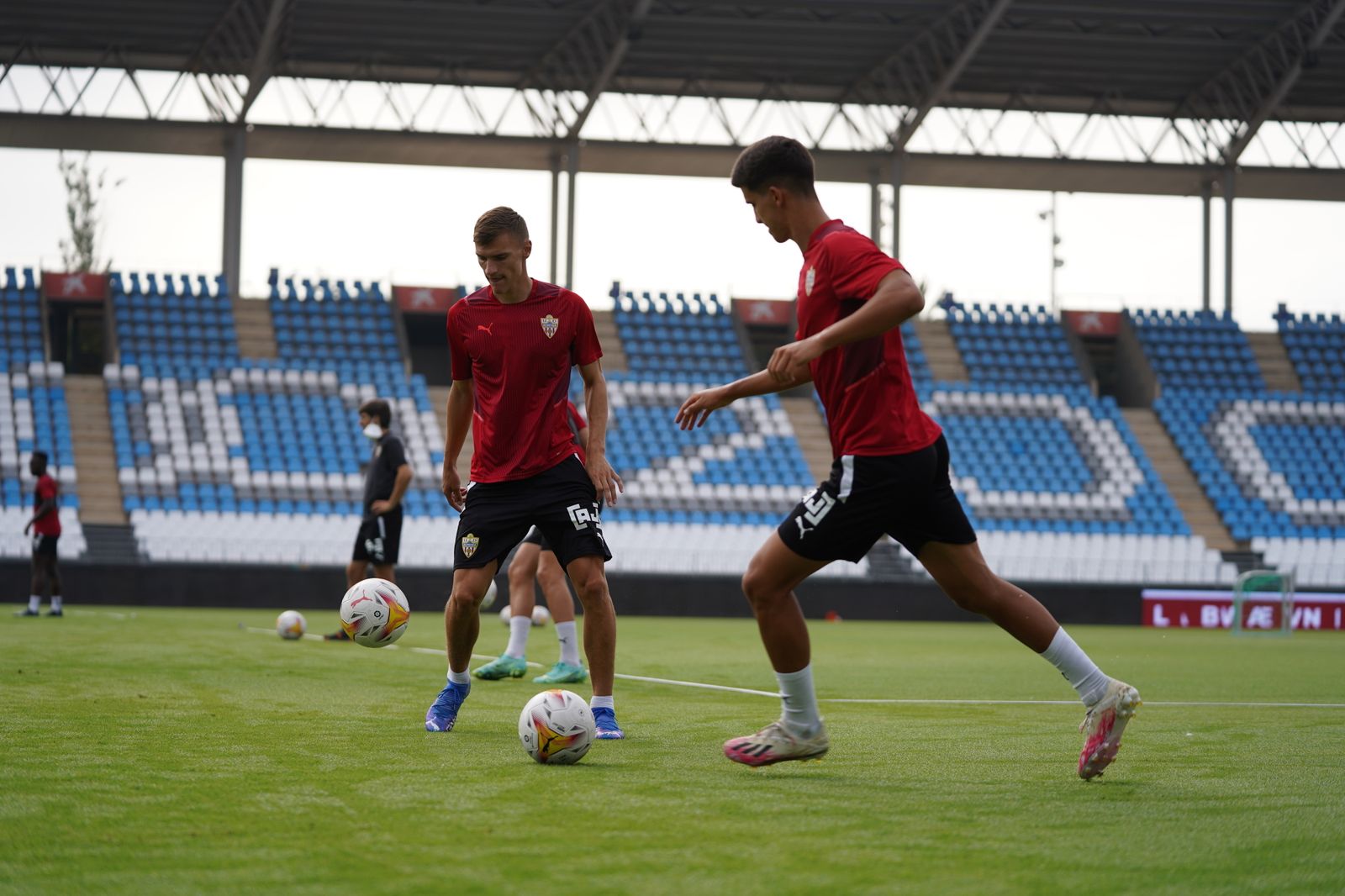 Fotogalería del entrenamiento del Almería, sábado 14