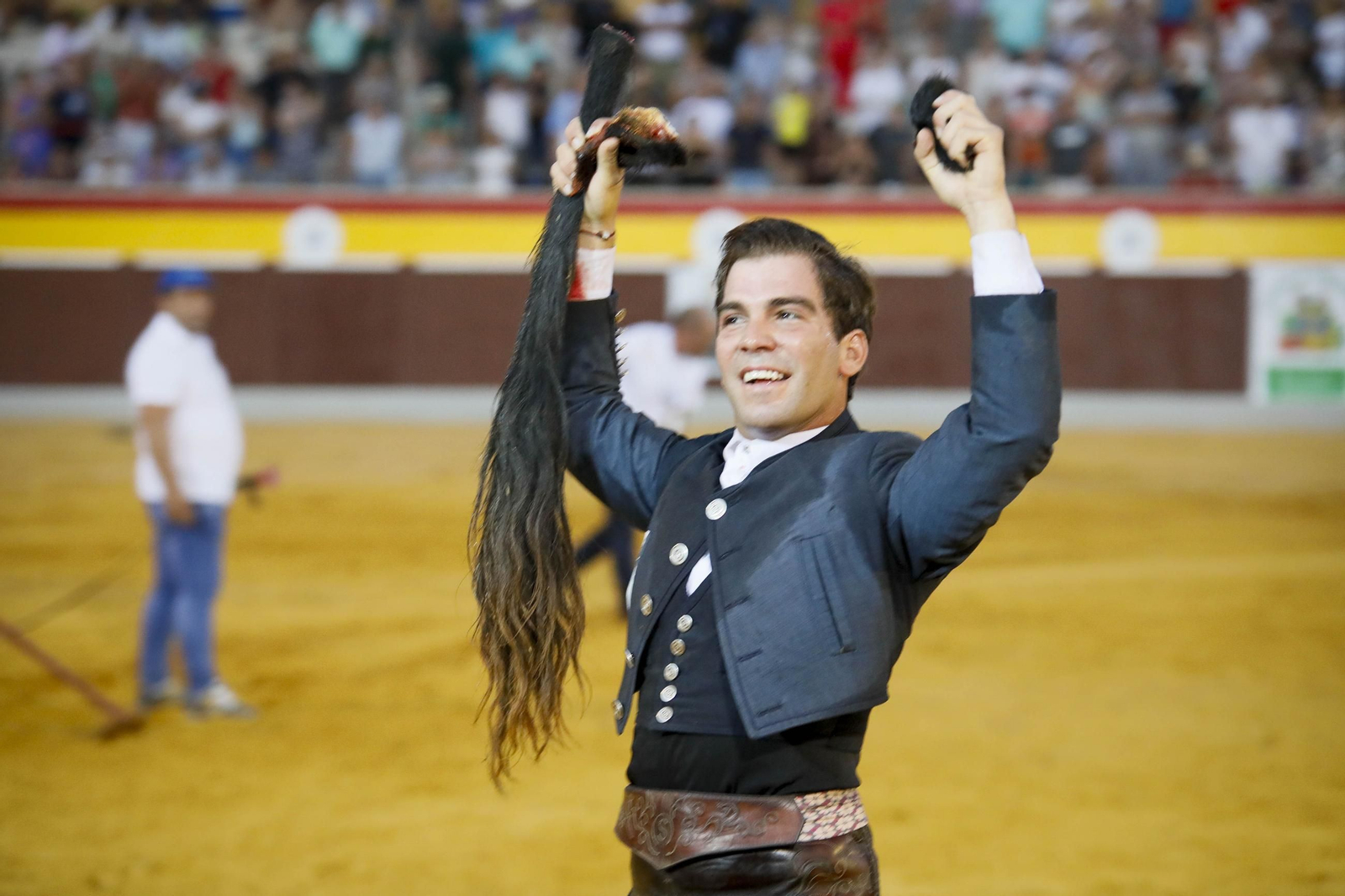 Corrida de toros Berja con un toro indultado, en imágenes