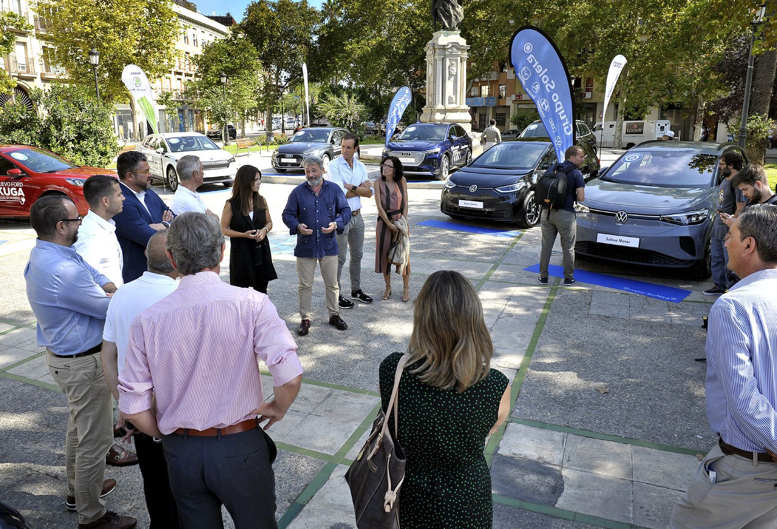 Rubén Pérez, en la inauguración de la Semana Europea de la Movilidad.