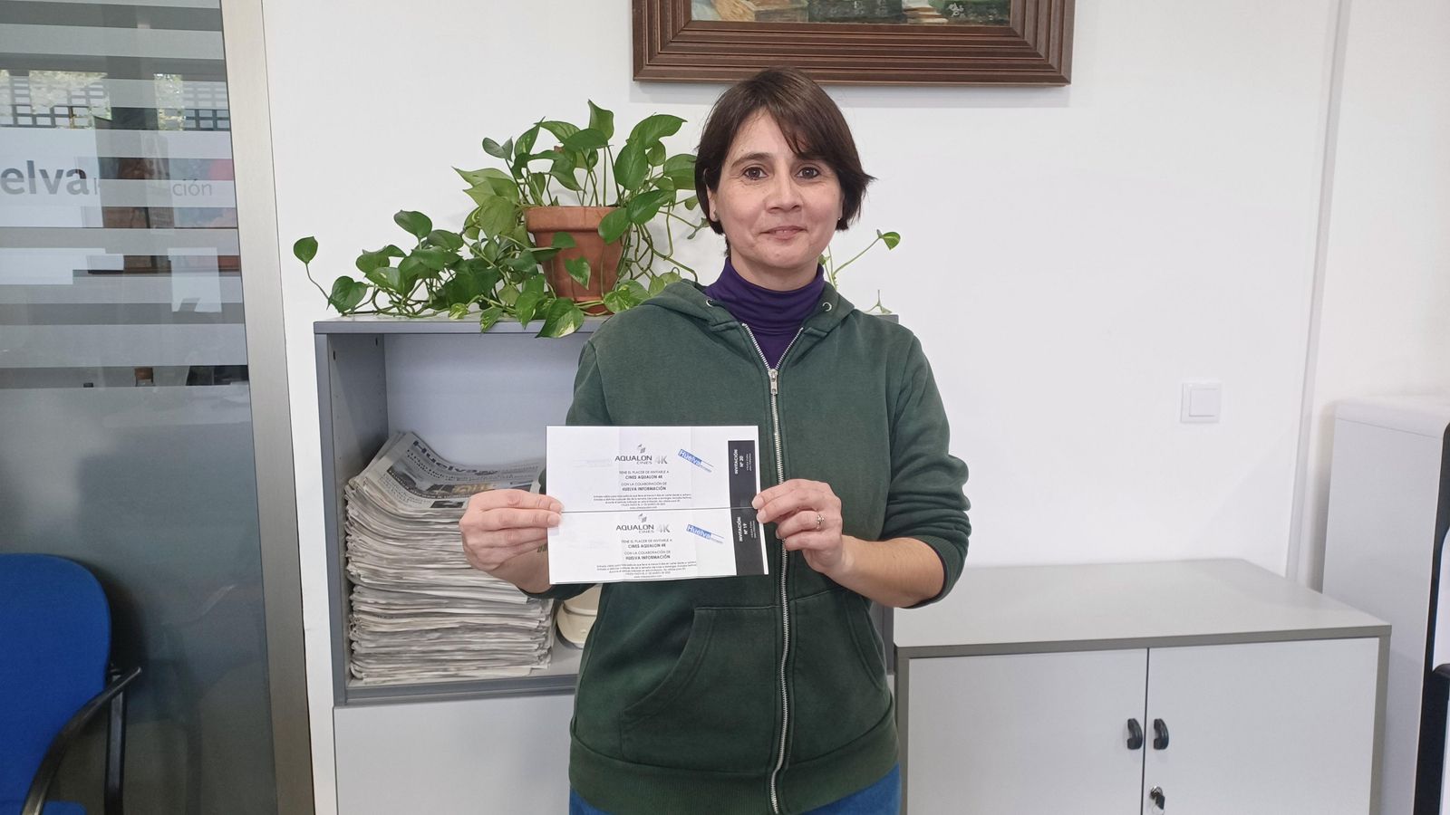 Yolanda Delgado Arillo, una de las ganadoras de las entradas del sorteo pasado Yolanda Delgado Arillo, una de las ganadoras de las entradas del sorteo pasado