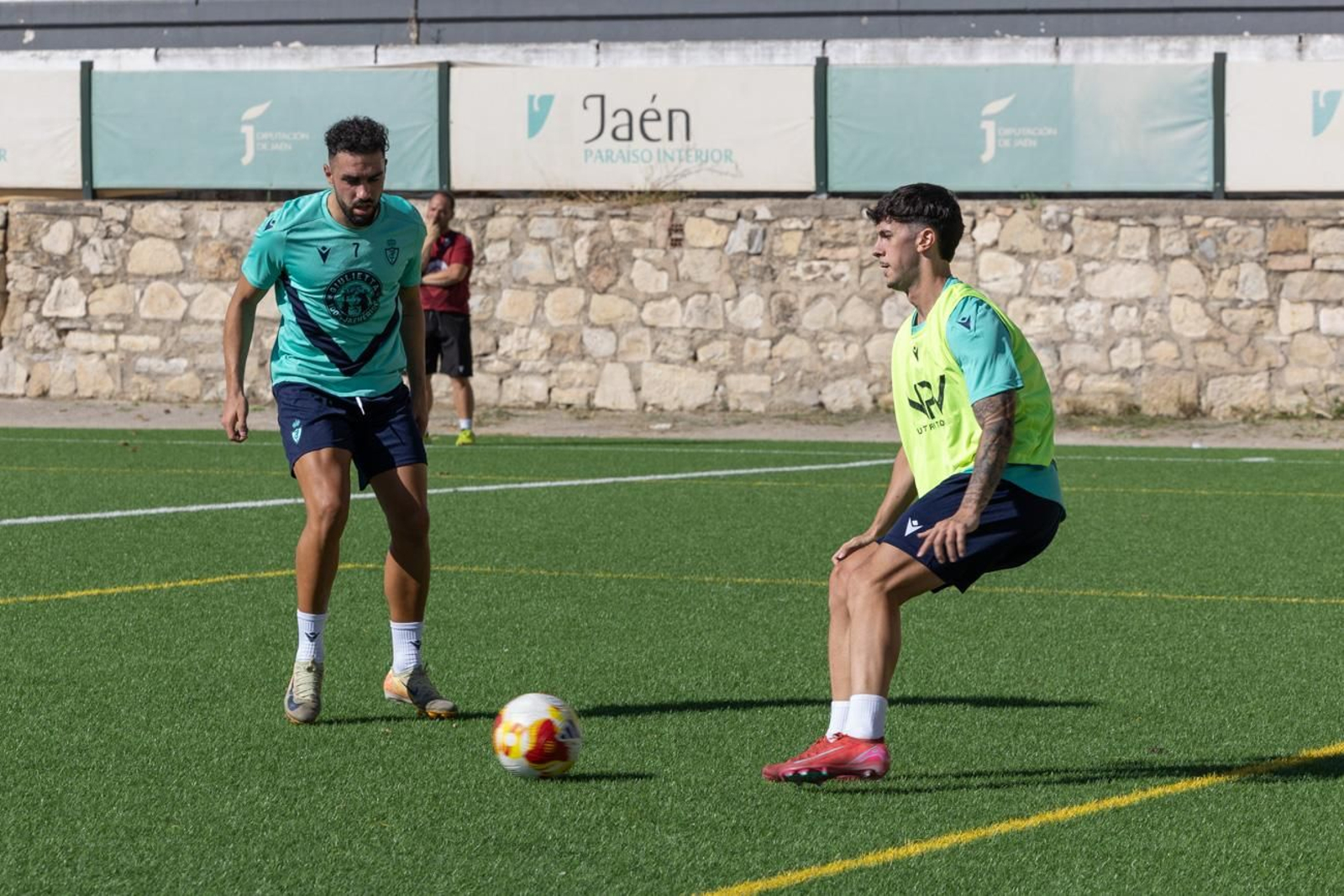 El primer entrenamiento del Real Jaén de la temporada 2025-26
