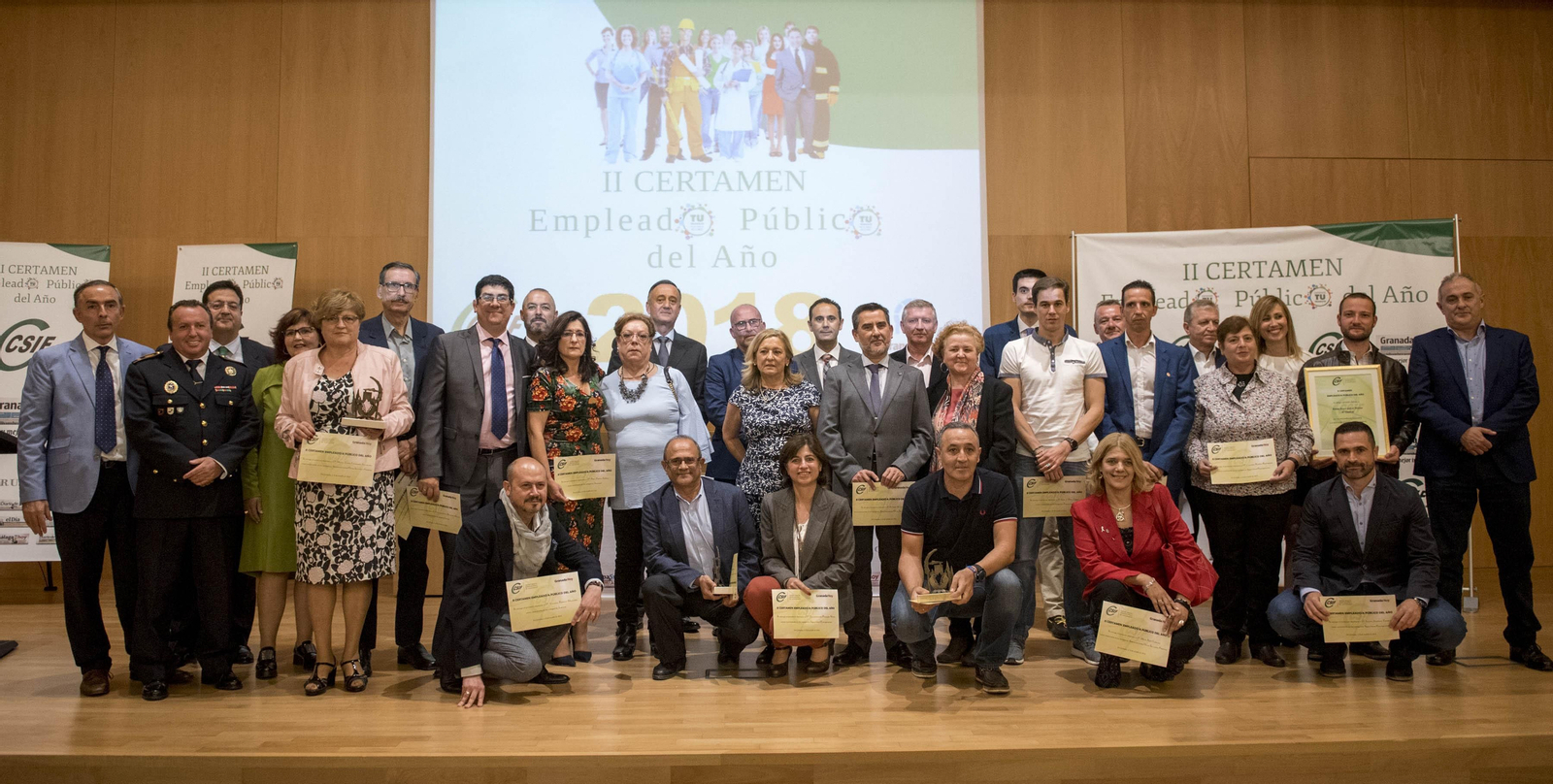 Aplausos a la labor del 'currante' público