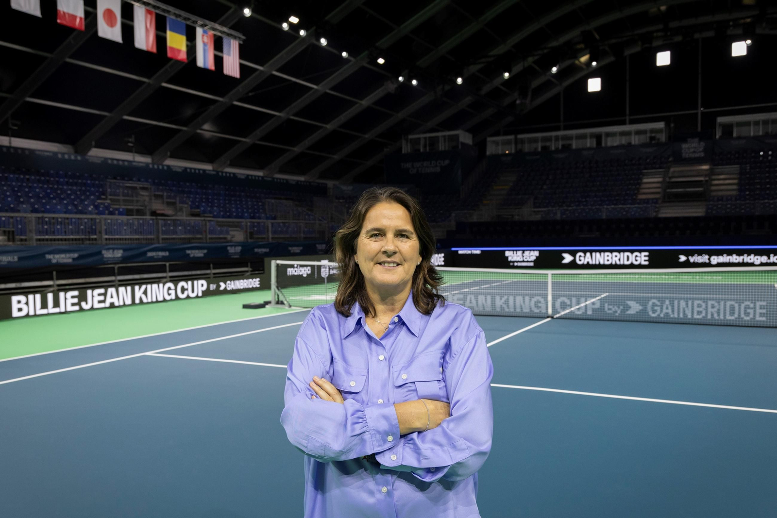 Las fotos de la entrevista a Conchita Martínez