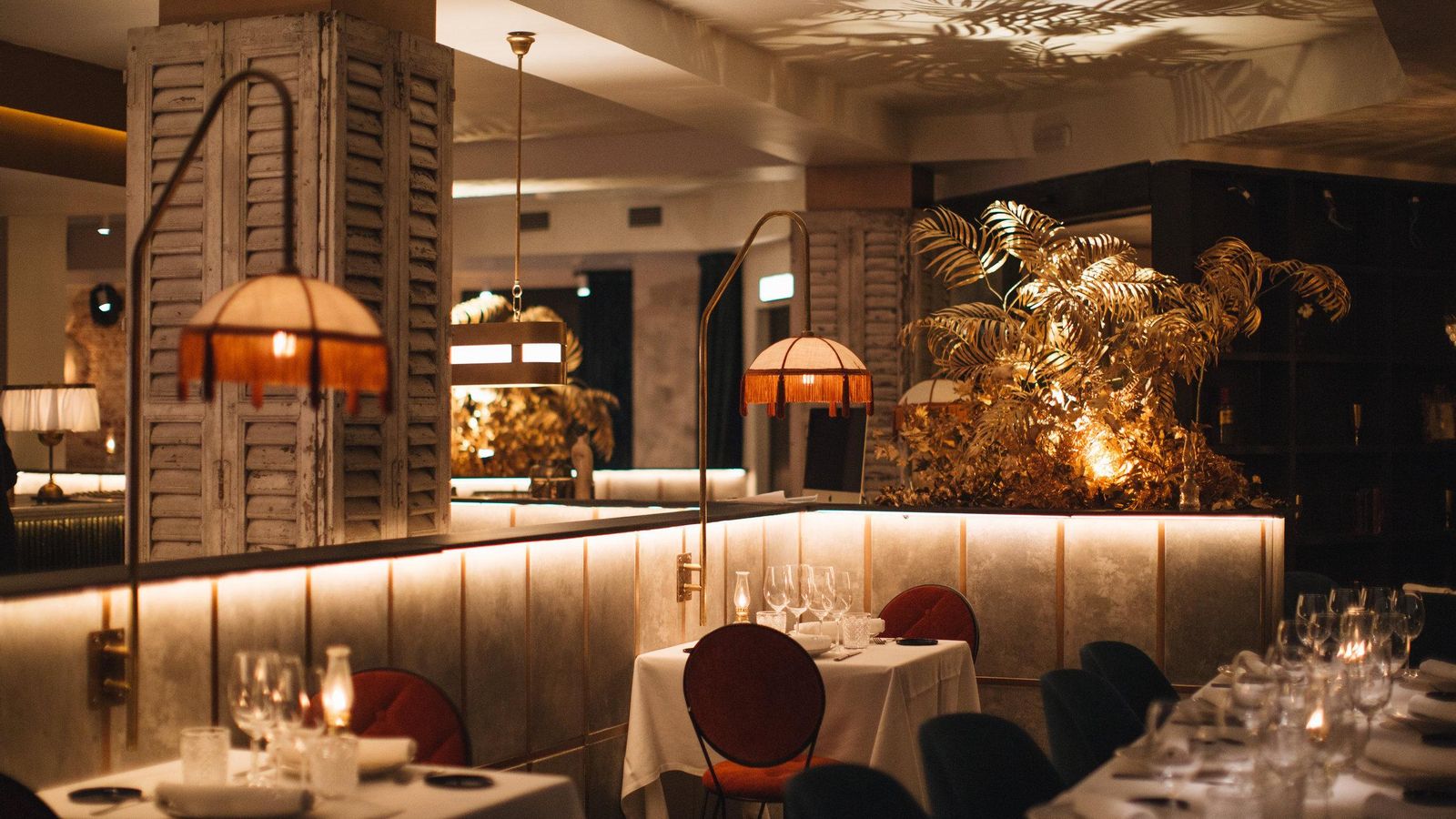 Interior del restaurante Pólvora