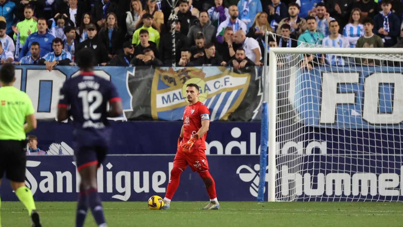 Las fotos del Málaga-Deportivo de La Coruña