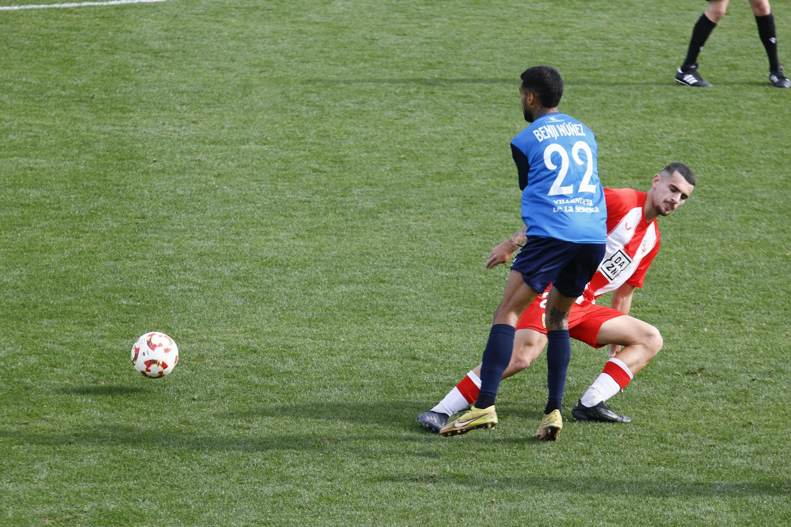 Imágenes del partido entre Almeria B contra Villanovense de segunda RFEF