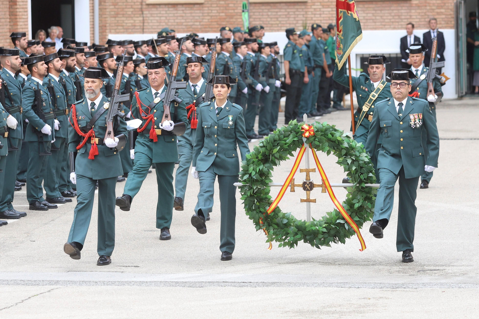 La Guardia Civil de Málaga homenajea a los agentes retirados en su 179 aniversario