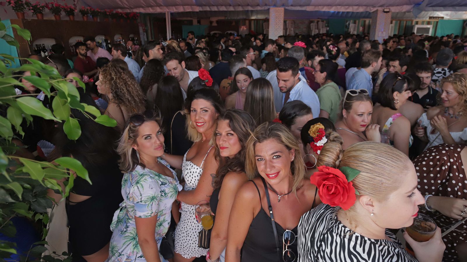 Fotos del Domingo por Sevillanas en la Feria Real de Algeciras