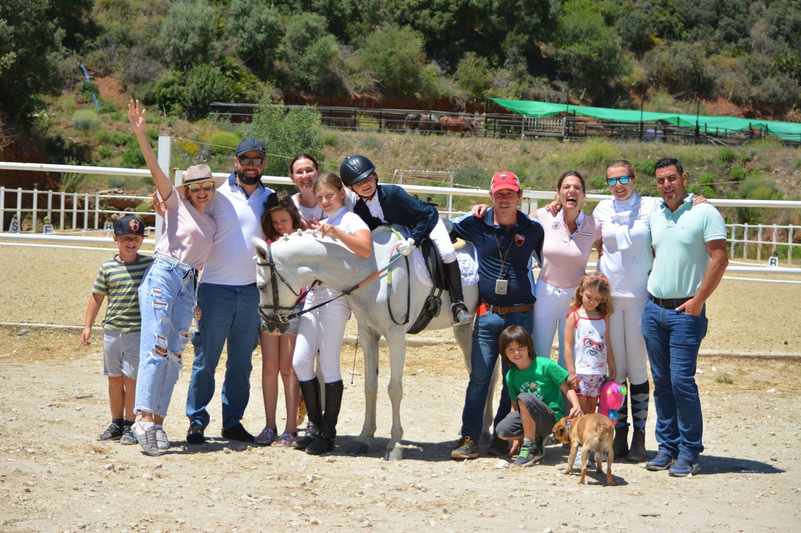 La expedición del Dressage Sotogrande, en Marbella