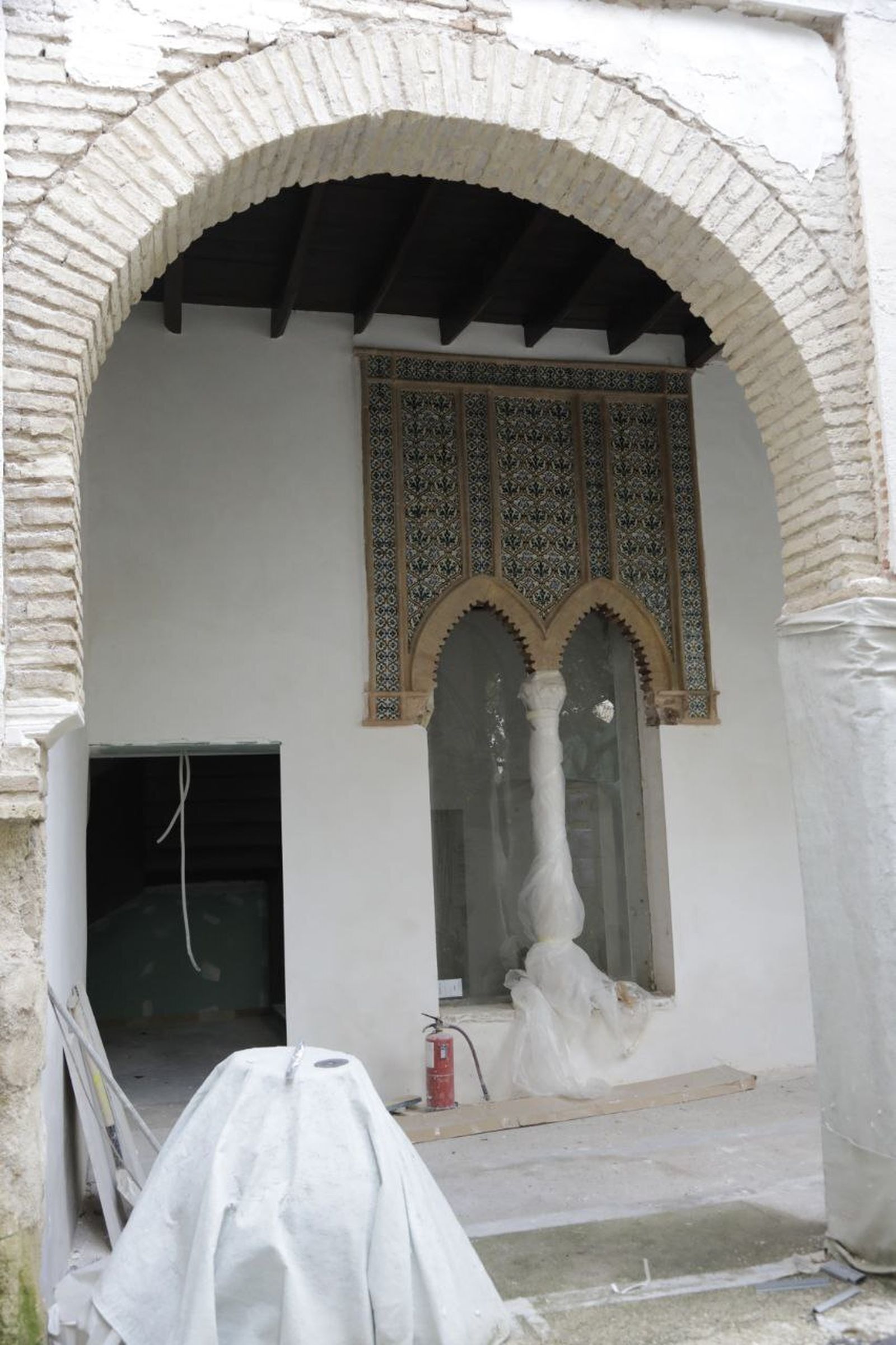 Las obras en el Archivo Municipal de Córdoba, en fotos