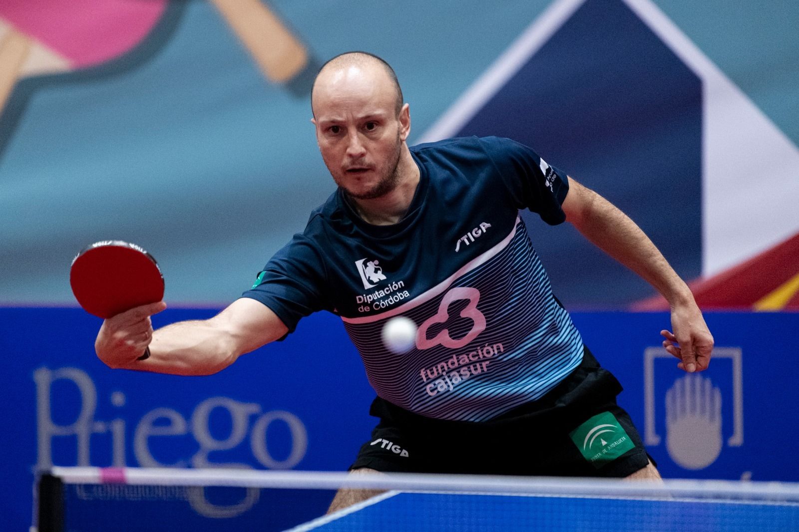 Carlos Machado durante uno de los últimos partidos del Cajasur Priego.