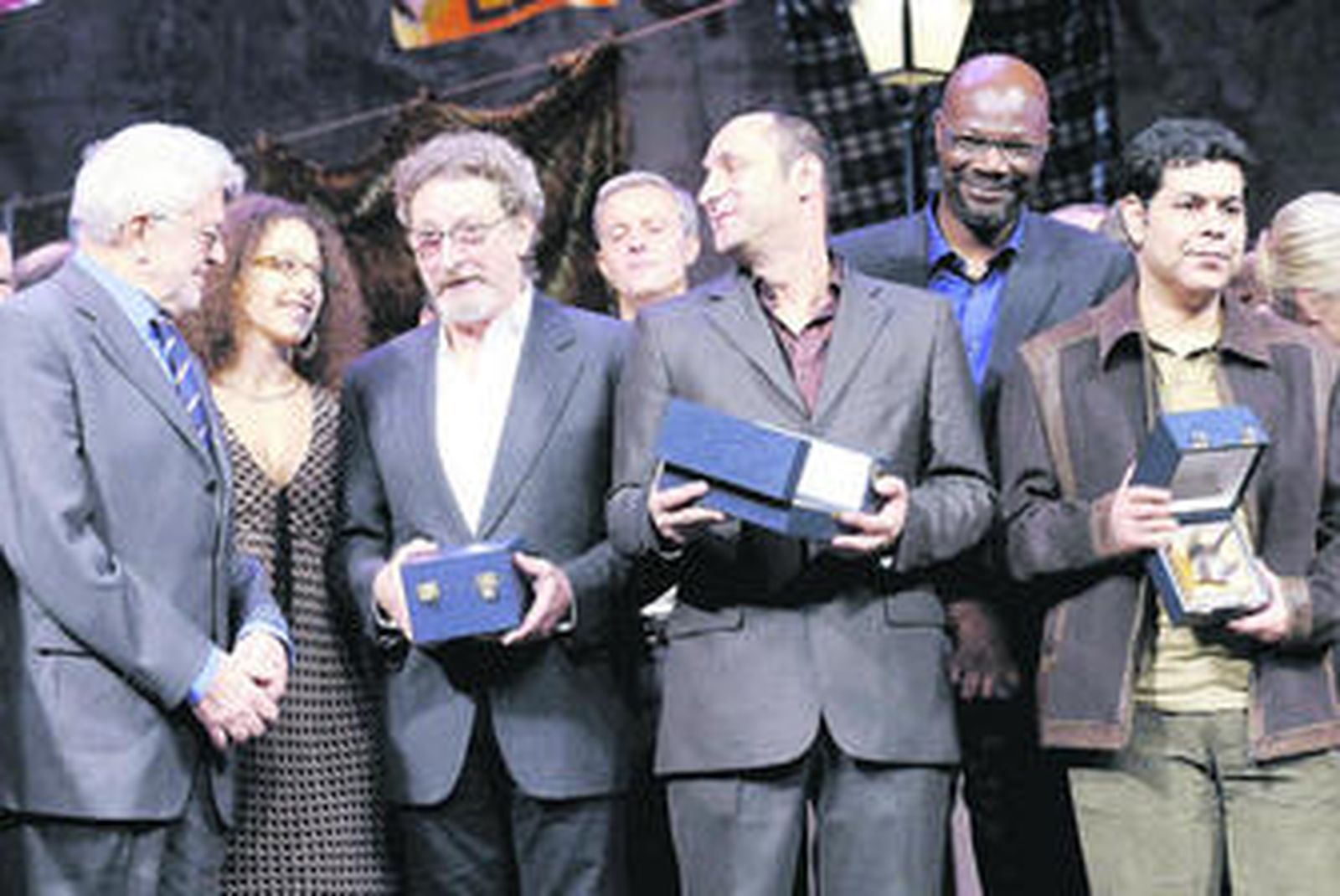 Scola, Mona Achache, Guédiguian y el guionista de Honeymoons.