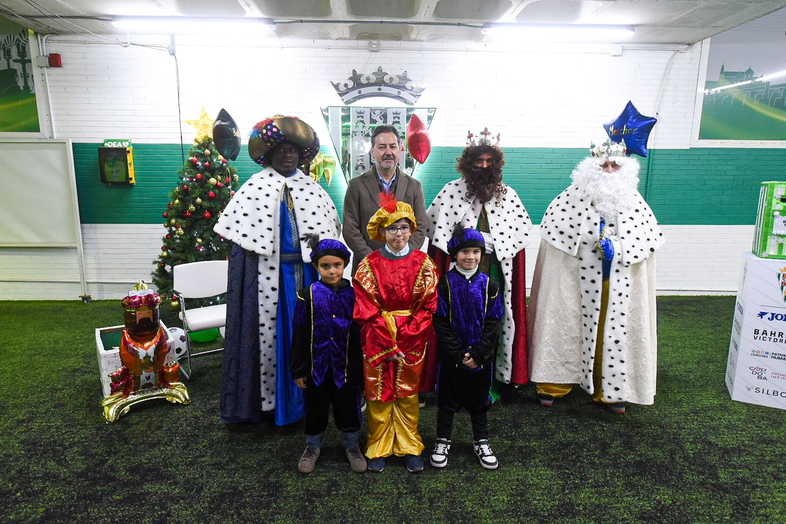 Las mejores fotos de la recepción del Córdoba CF a los Reyes Magos en El Arcángel