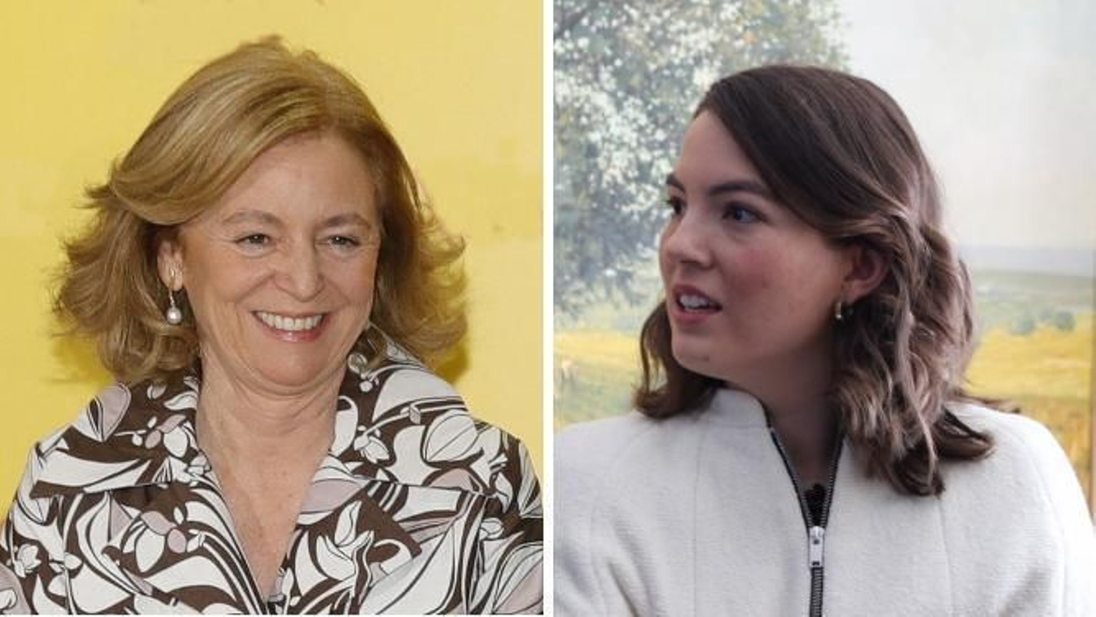 Catalina Luca de Tena y Ana Zuleta