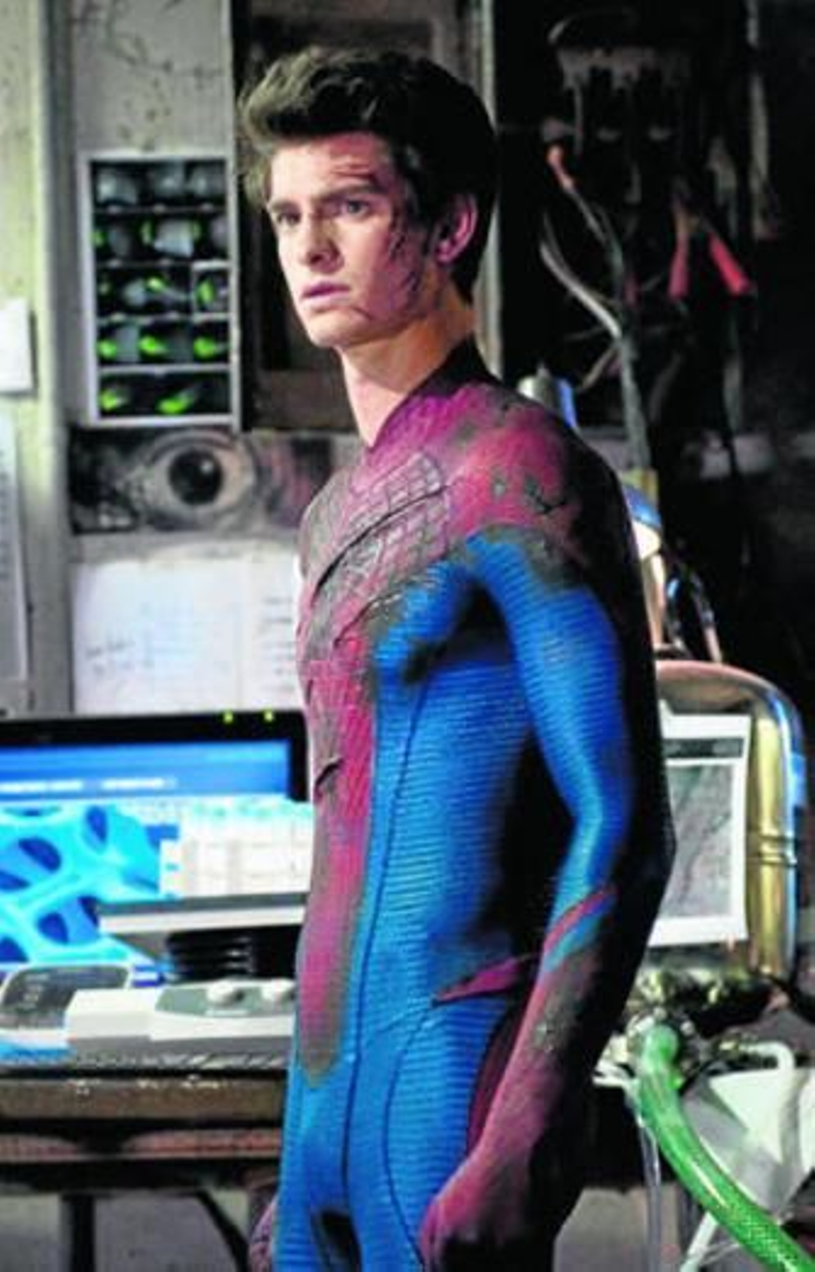 Andrew Garfield, en una escena del 'Spiderman' de Marc Webb.