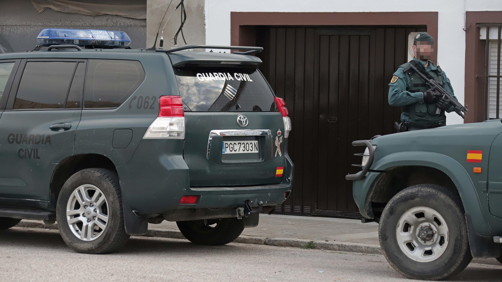 Imágenes de la macrooperación antidroga de la Guardia Civil en La Línea