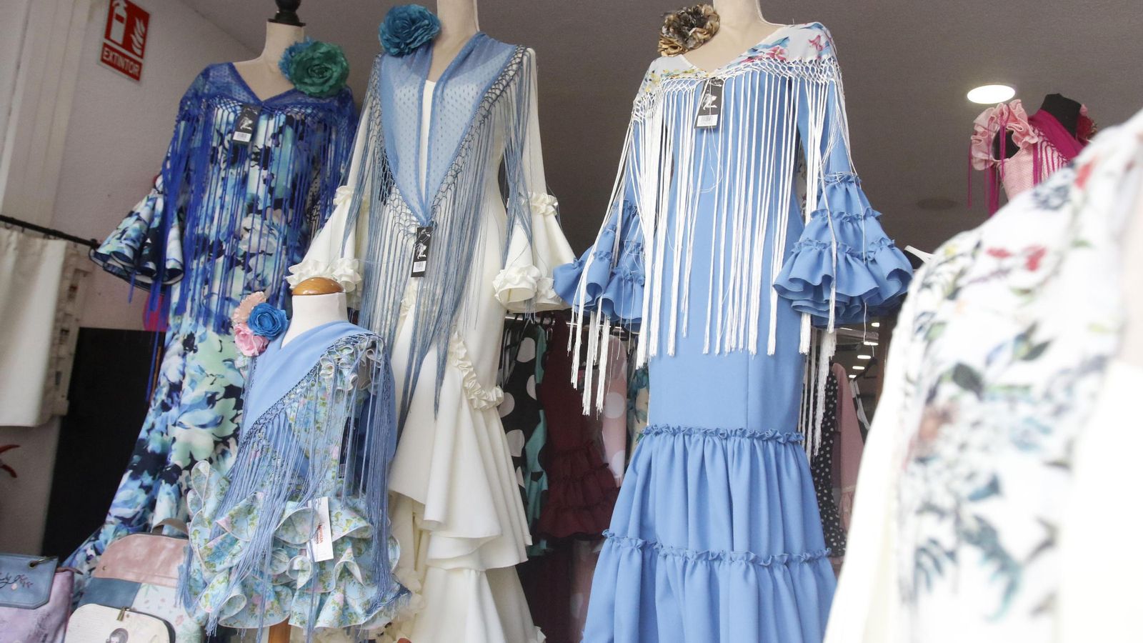 Escaparate de la tienda Rosario Román.