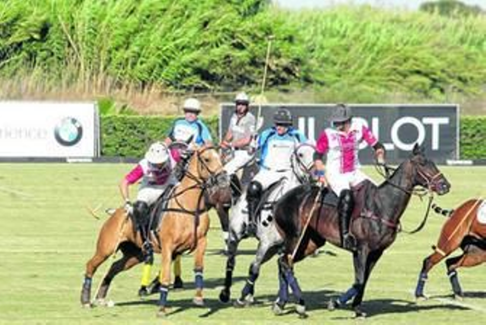 Imagen de archivo de un partido de polo, en Sotogrande.