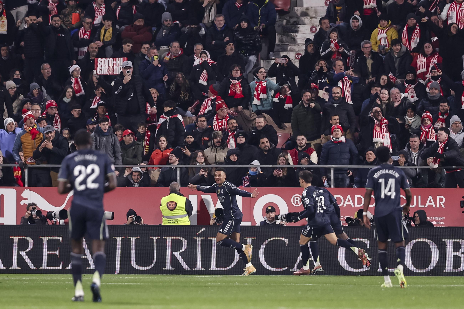 Las imágenes del Girona-Real Madrid