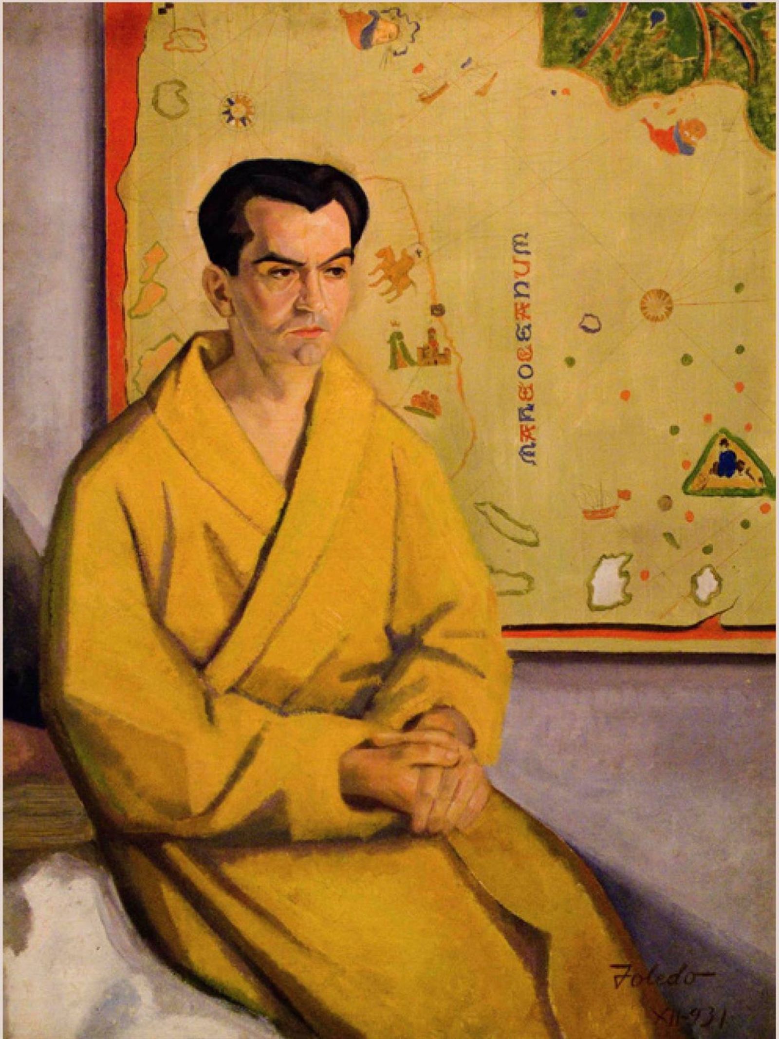 Retrato de Federico García Lorca, 1932. Gregorio Toledo