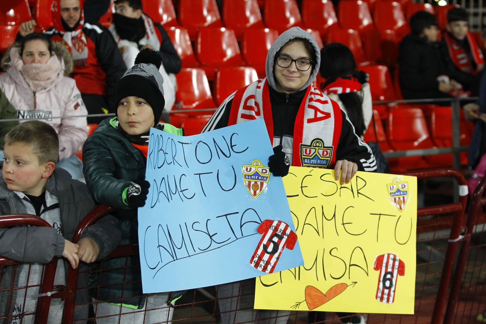 Imágenes del partido U.D. Almería-R.C.D. Espanyol