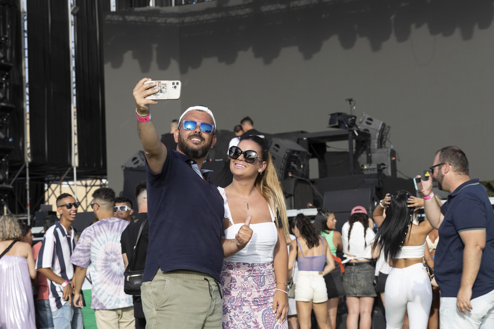 Búscate en las imágenes del concierto de David Guetta en el Puerto de Santa María