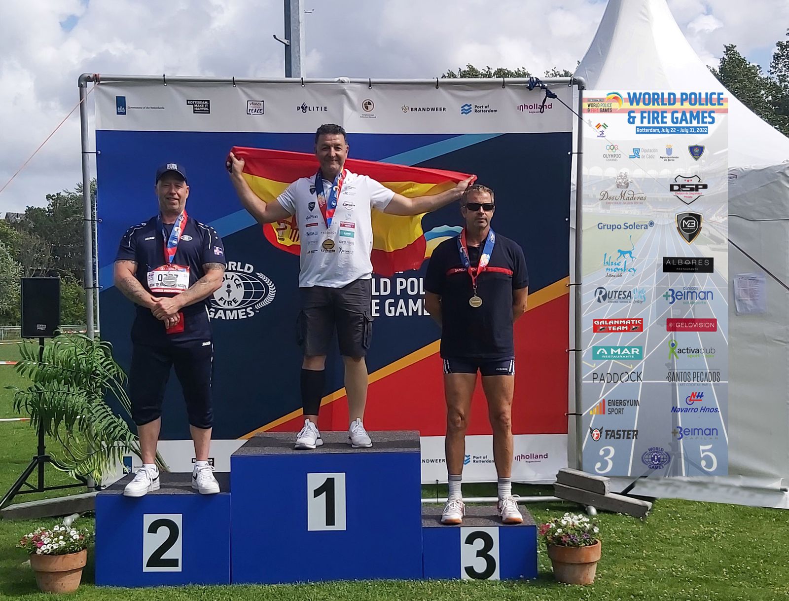 Juan Manuel Márquez, oro en lanzamiento de jabalina.