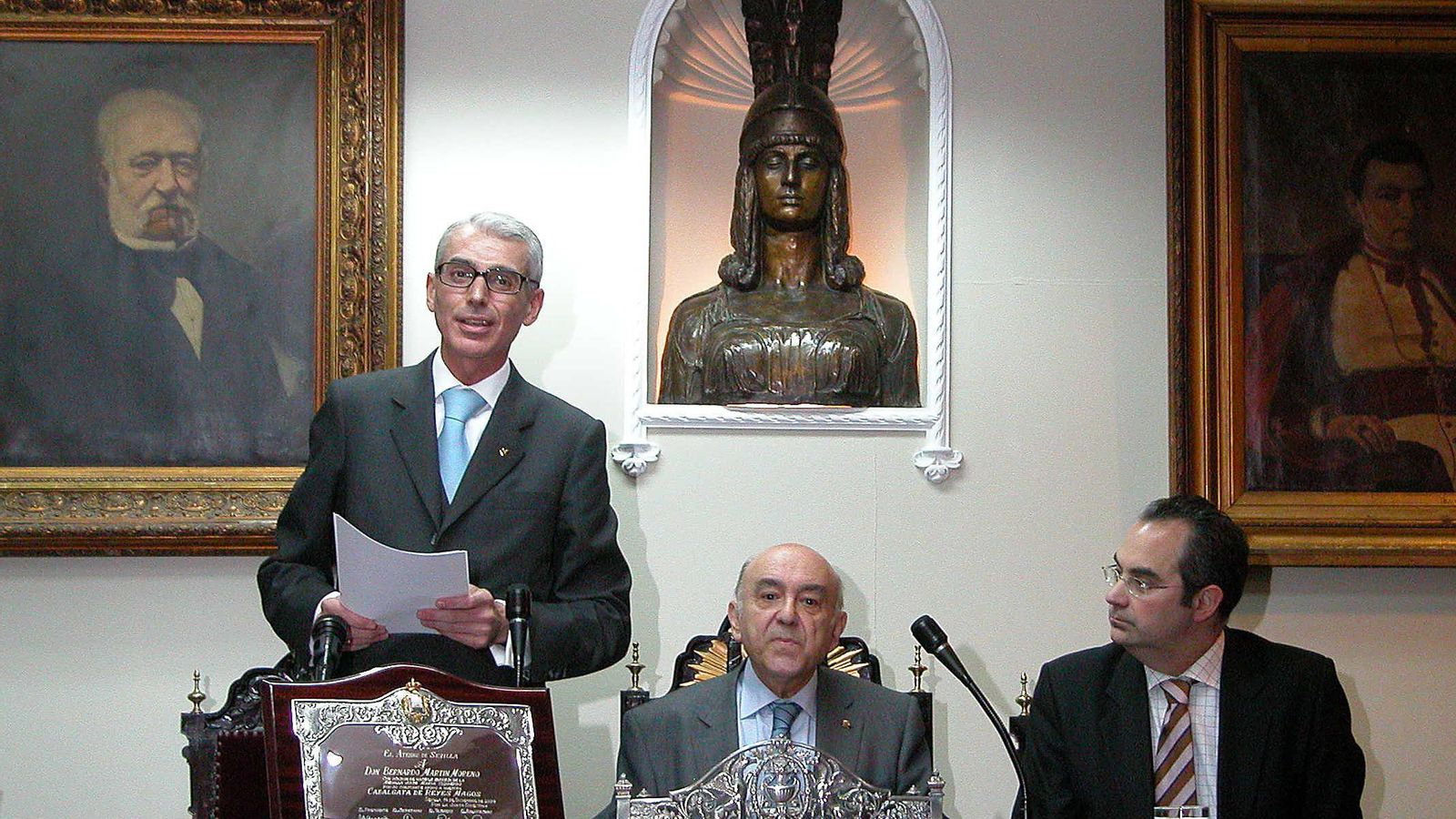 El día del homenaje tributado a Bernardo Martín en el Ateneo