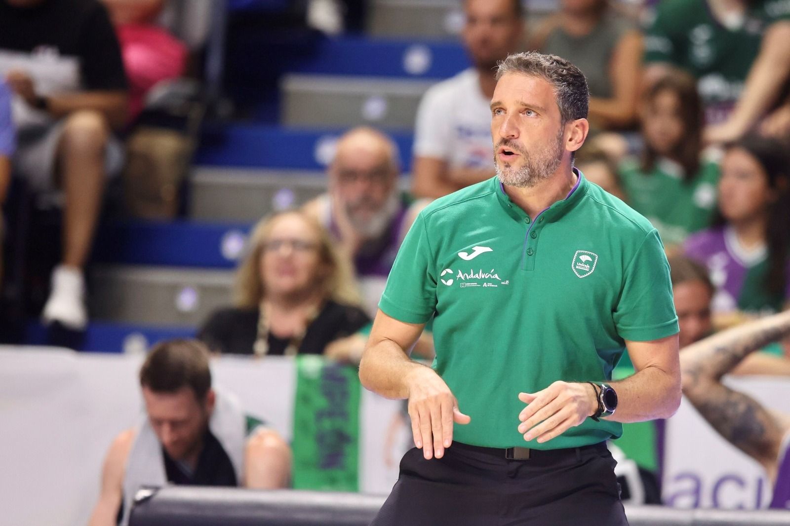 Ibon Navarro, ante el Real Madrid