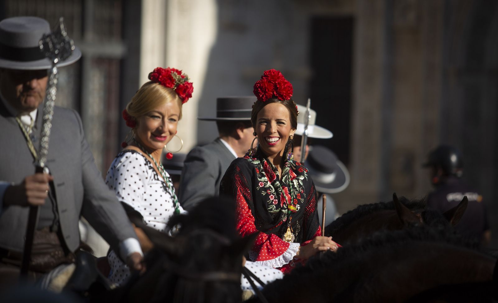 Salida de la Hermandad de Sevilla hacia El Rocío