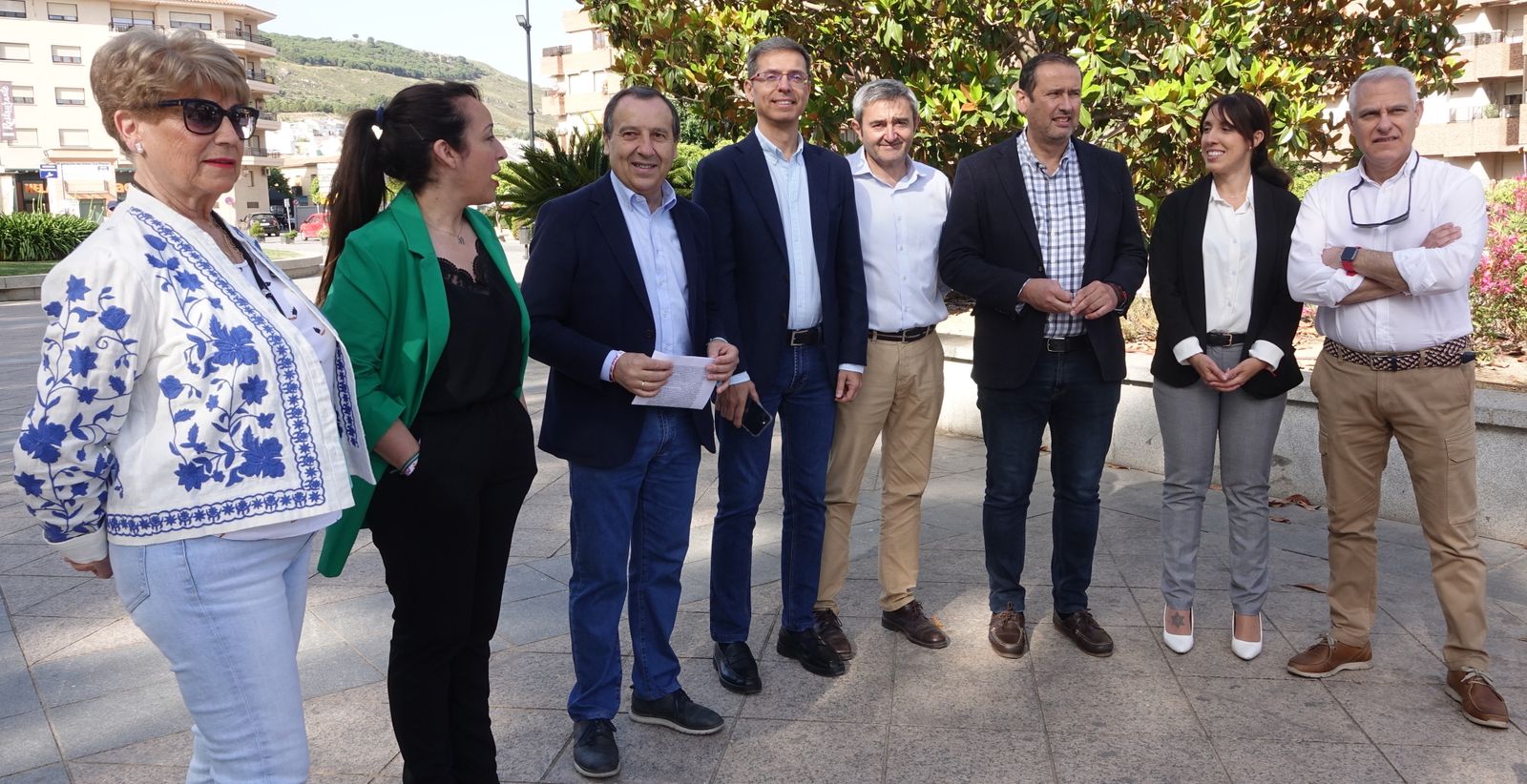 Representantes del PSOE en Antequera.