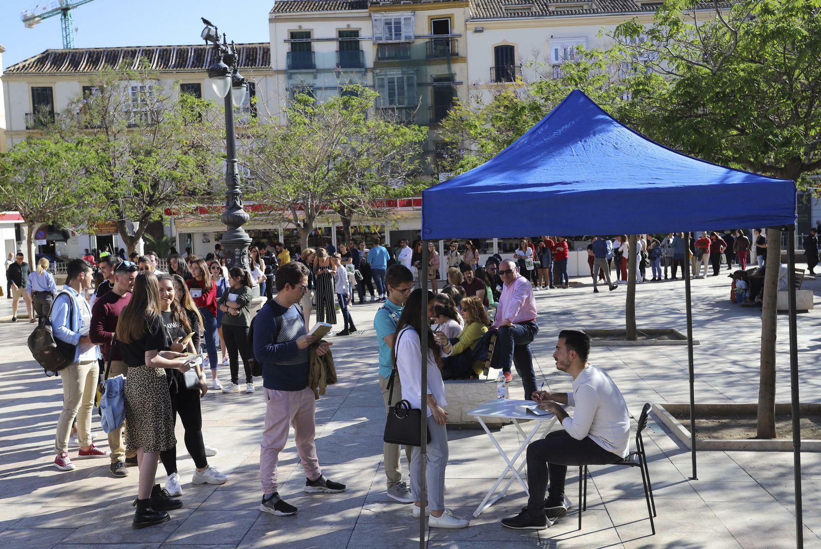 Las fotos de la Feria del Libro de Málaga