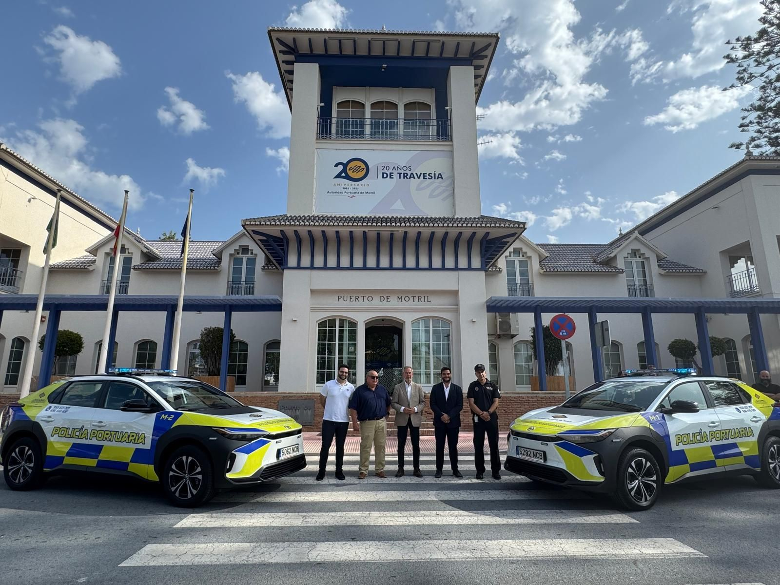 El Puerto de Motril incorpora a su parque móvil dos vehículos eléctricos para la Policía Portuaria