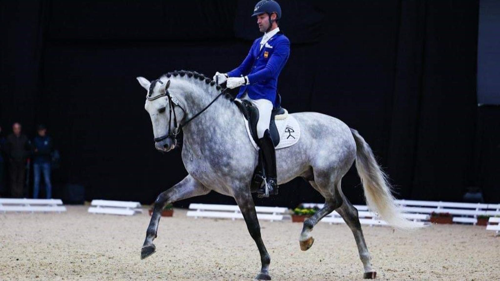 Alejandro Sánchez, con las riendas de Derroche de Índalo