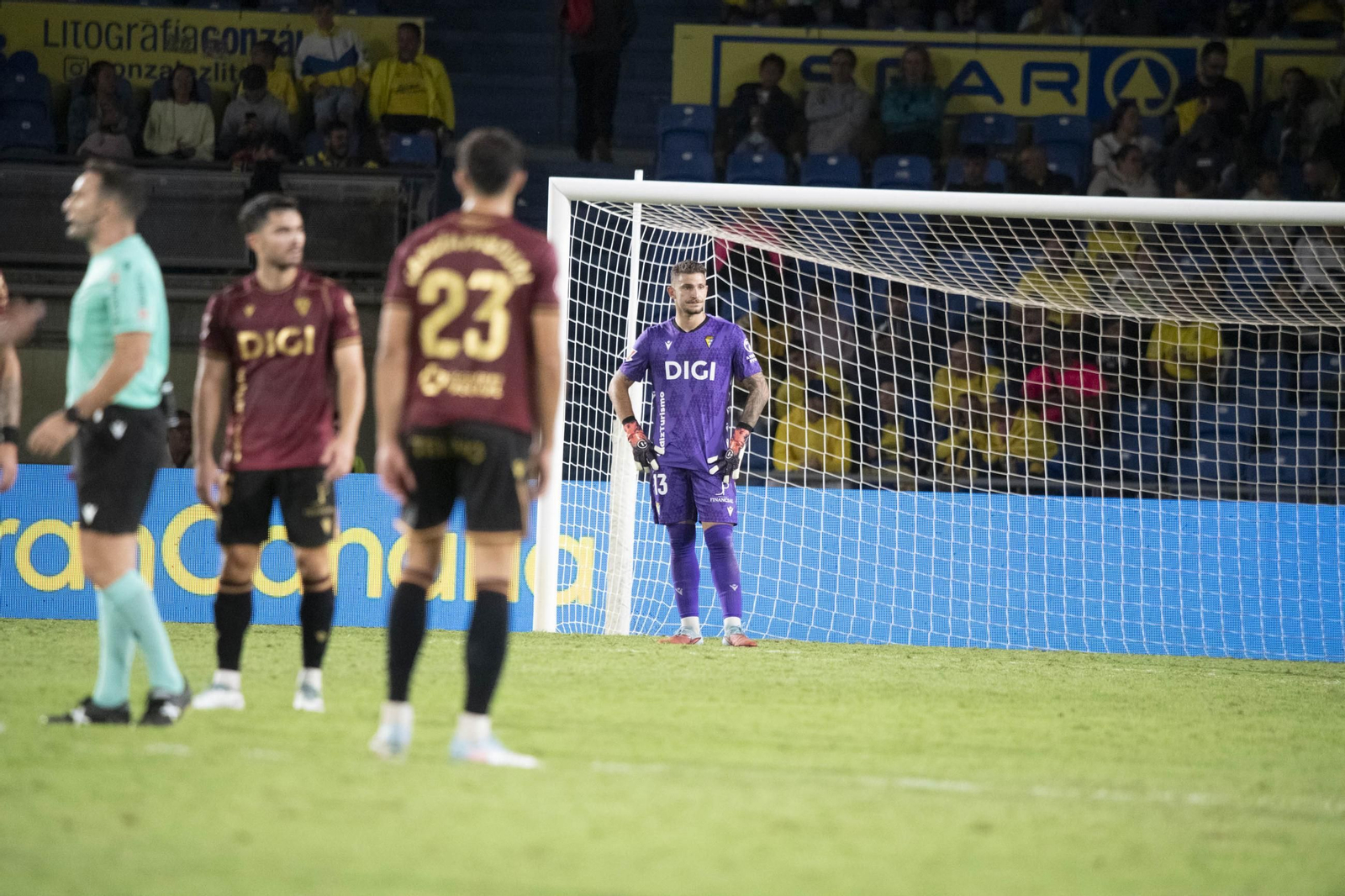 Las imágenes del Las Palmas-Cádiz CF