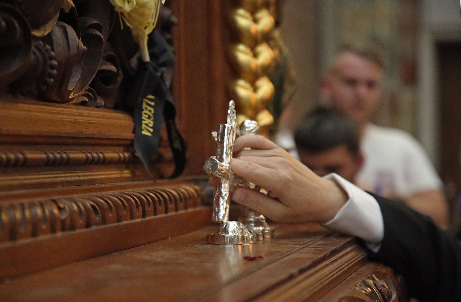 Fotos de la primera levantá de La Borriquita en Algeciras 2023