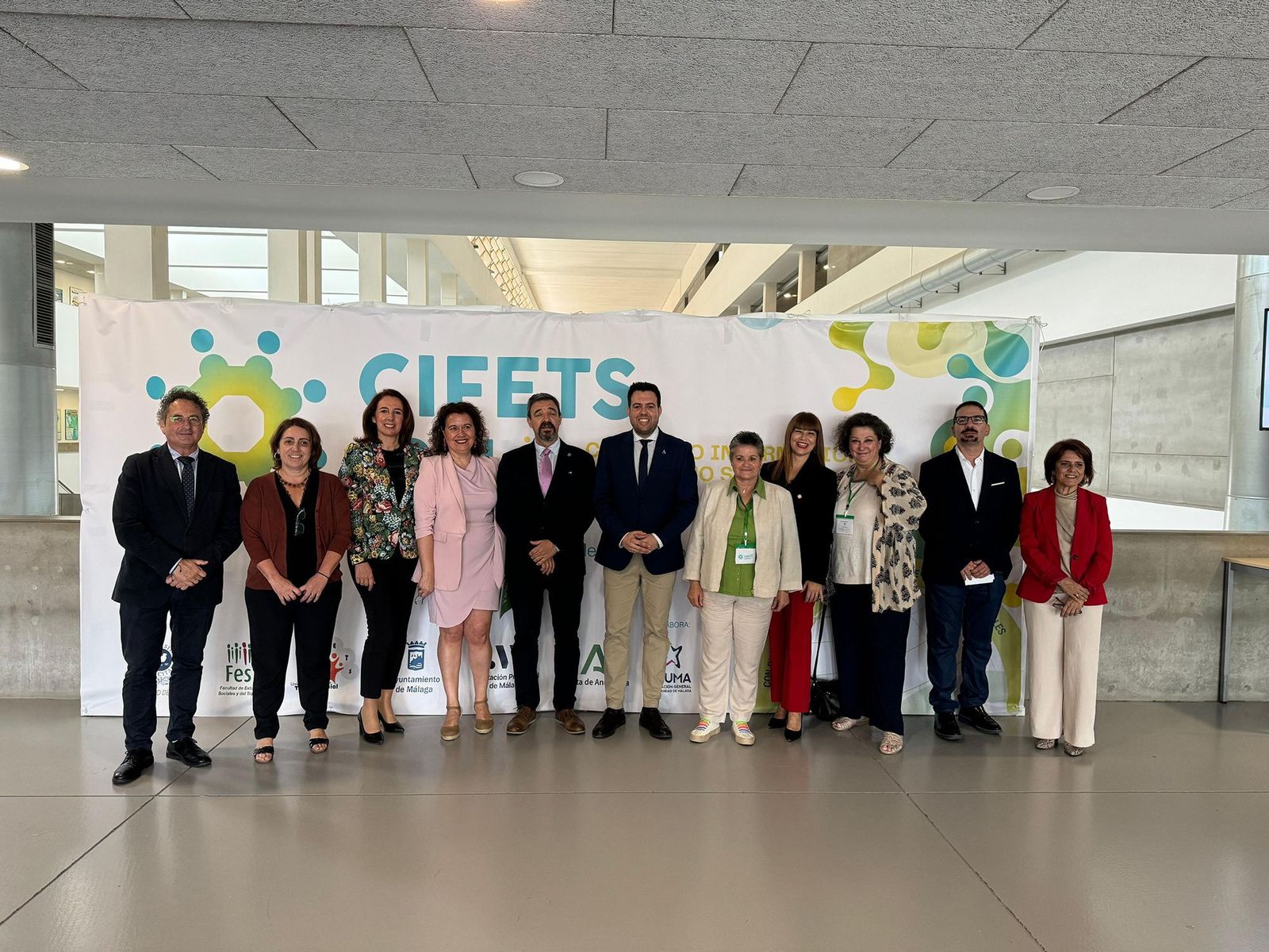 Inauguración del Congreso Internacional de Trabajo Social.