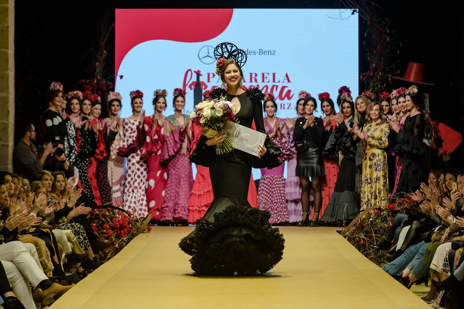 Imágenes de la cuarta jornada de la 'Pasarela Flamenca 2020'