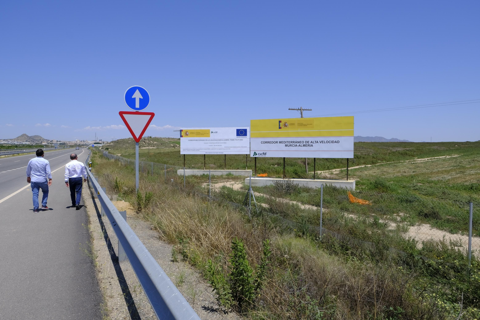 Fotogalería obras del AVE en la provincia de Almería